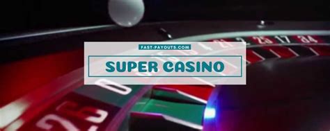 Super casino aplicação